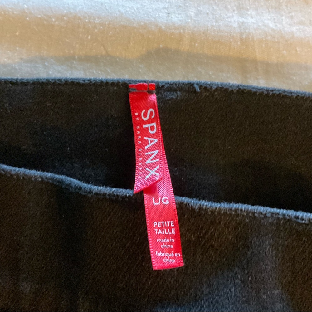 Spanx Black pull on Jeans